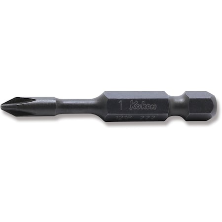 Ko-Ken Bit PH3 50mm 1/4 Hex Drive 121P.50-3